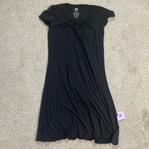 Kickee Pants Woman’s Nightgown Bamboo Soft Dress NWT Black